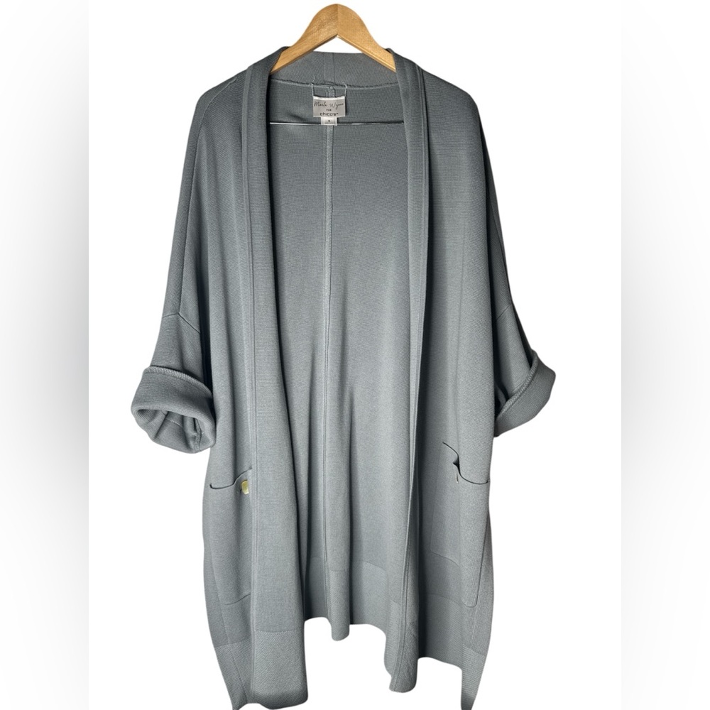 Marla Wynne for Chicos cardigan Oversized